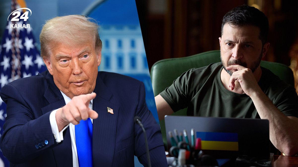 Президент США Дональд Трамп, украинский лидер Владимир Зеленский Президент США Дональд Трамп, украинский лидер Владимир Зеленский