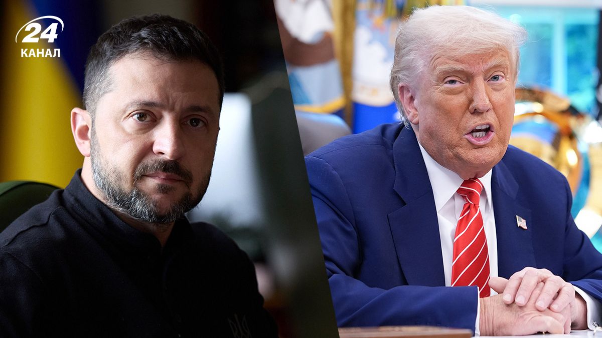 Президент України Володимир Зеленський і лідер США Дональд Трамп