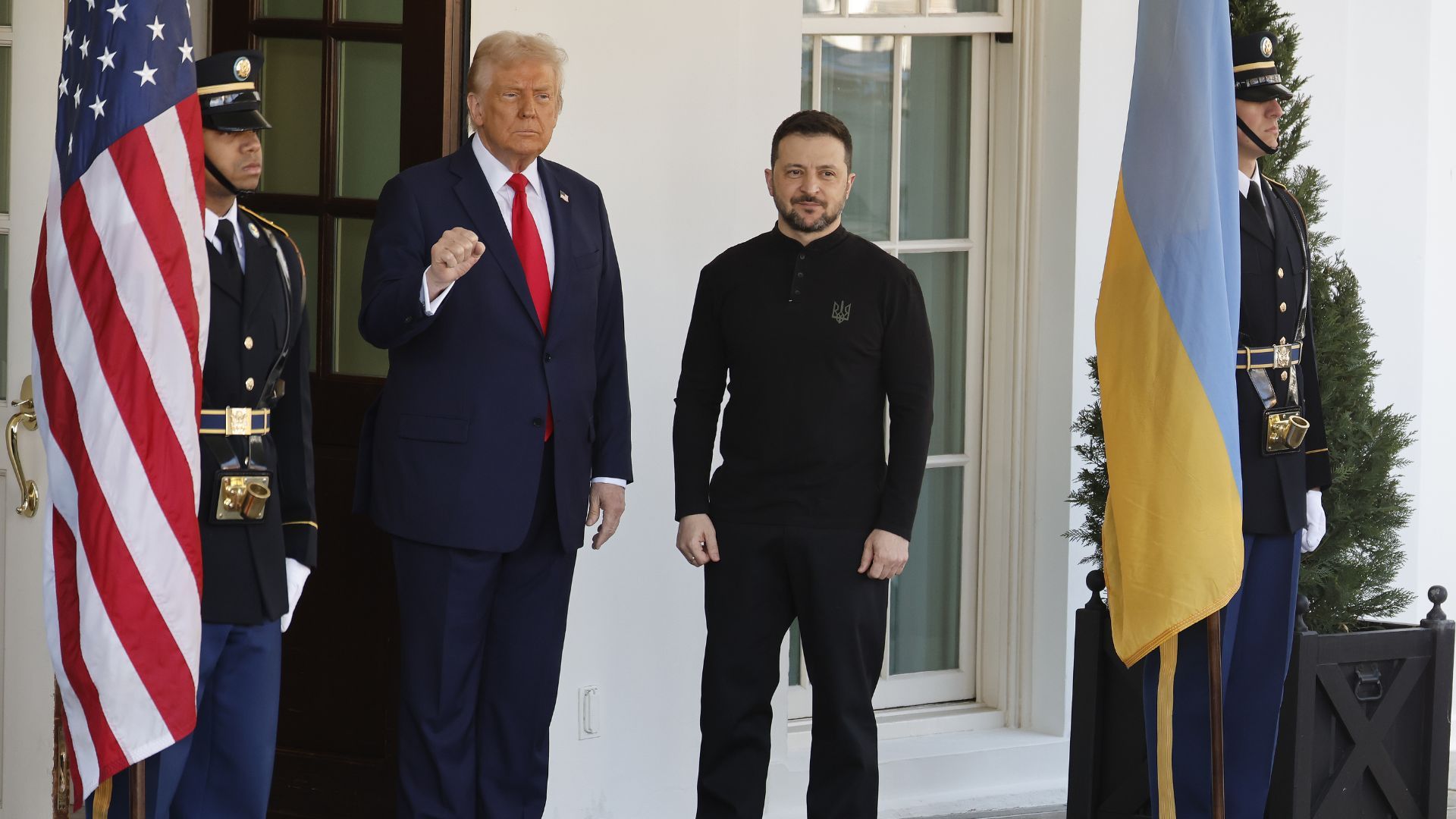 Дональд Трамп та Володимир Зеленський Дональд Трамп та Володимир Зеленський