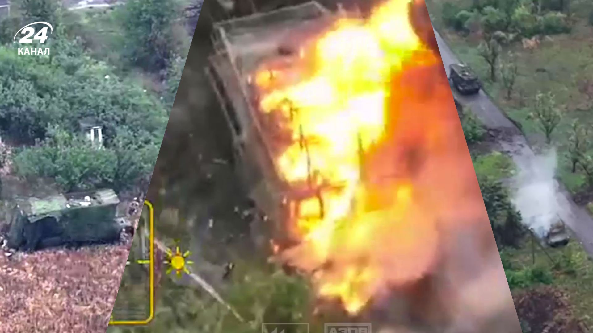 Азов помешал наступлению россиян в Донецкой области Азов помешал наступлению россиян в Донецкой области