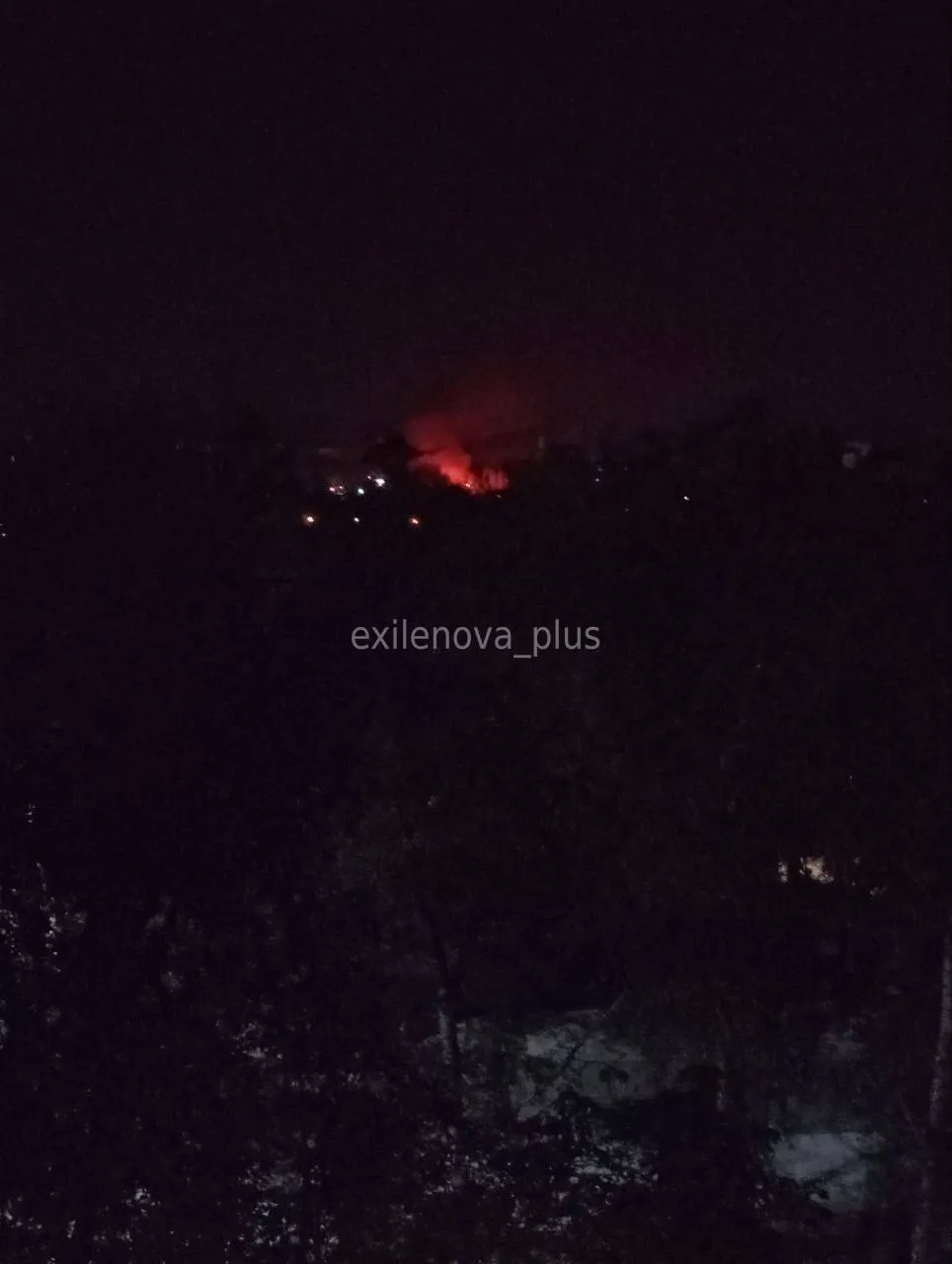 Пожар в Донецке Пожар в Донецке