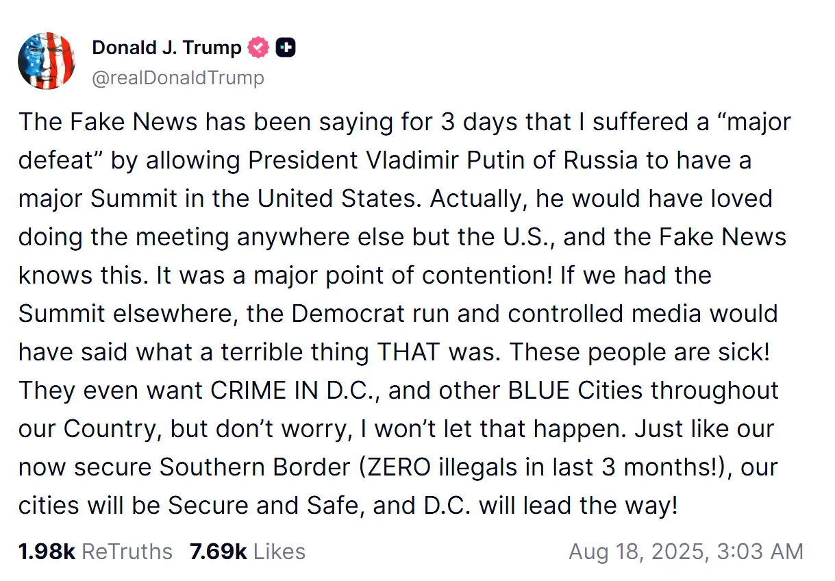 Трамп Путін саміт на Алясці поразка Трампа