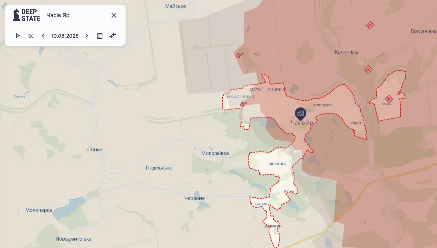 Краматорское направление Краматорское направление