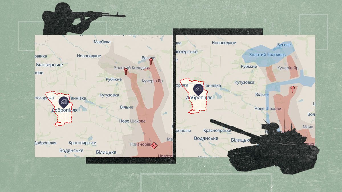 Как изменилась линия фронта за неделю Как изменилась линия фронта за неделю