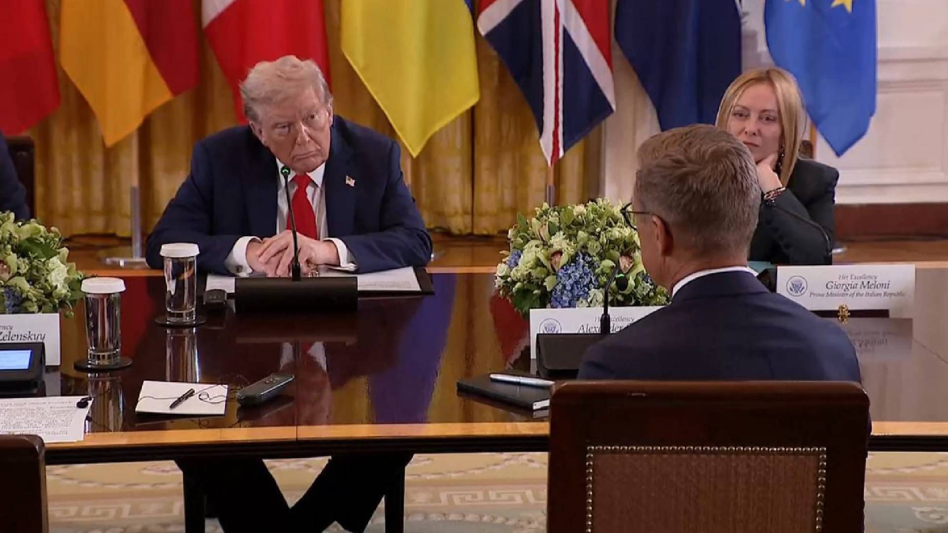 Трамп загубив Стубба під час спільного брифінгу з лідерами Європи