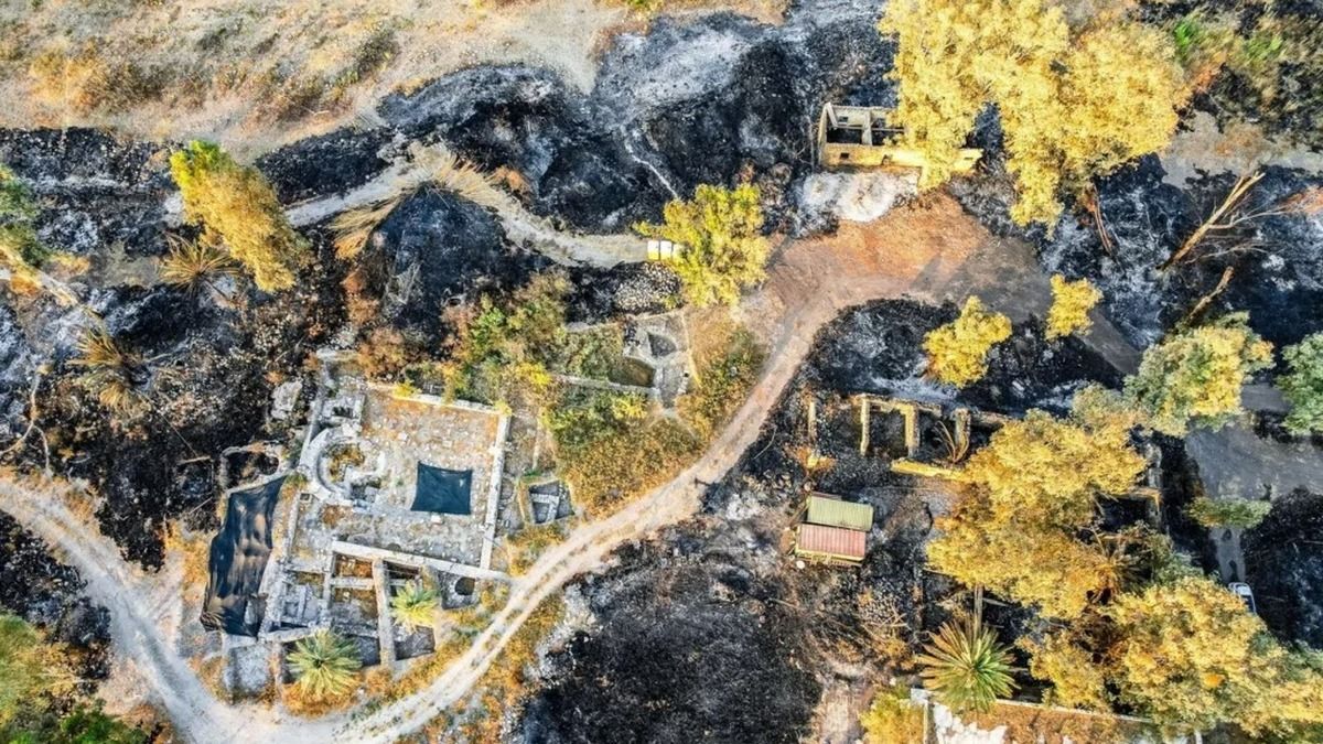 Затерянную библейскую деревню Вифсаида нашли в Израиле после лесного пожара Затерянную библейскую деревню Вифсаида нашли в Израиле после лесного пожара
