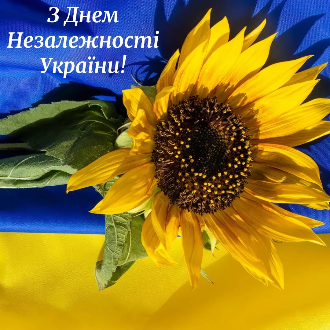 Привітання з Днем Незалежності України 2025 