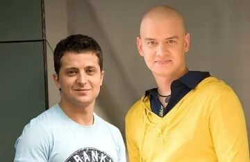 Володимир Зеленський і Євген Кошовий