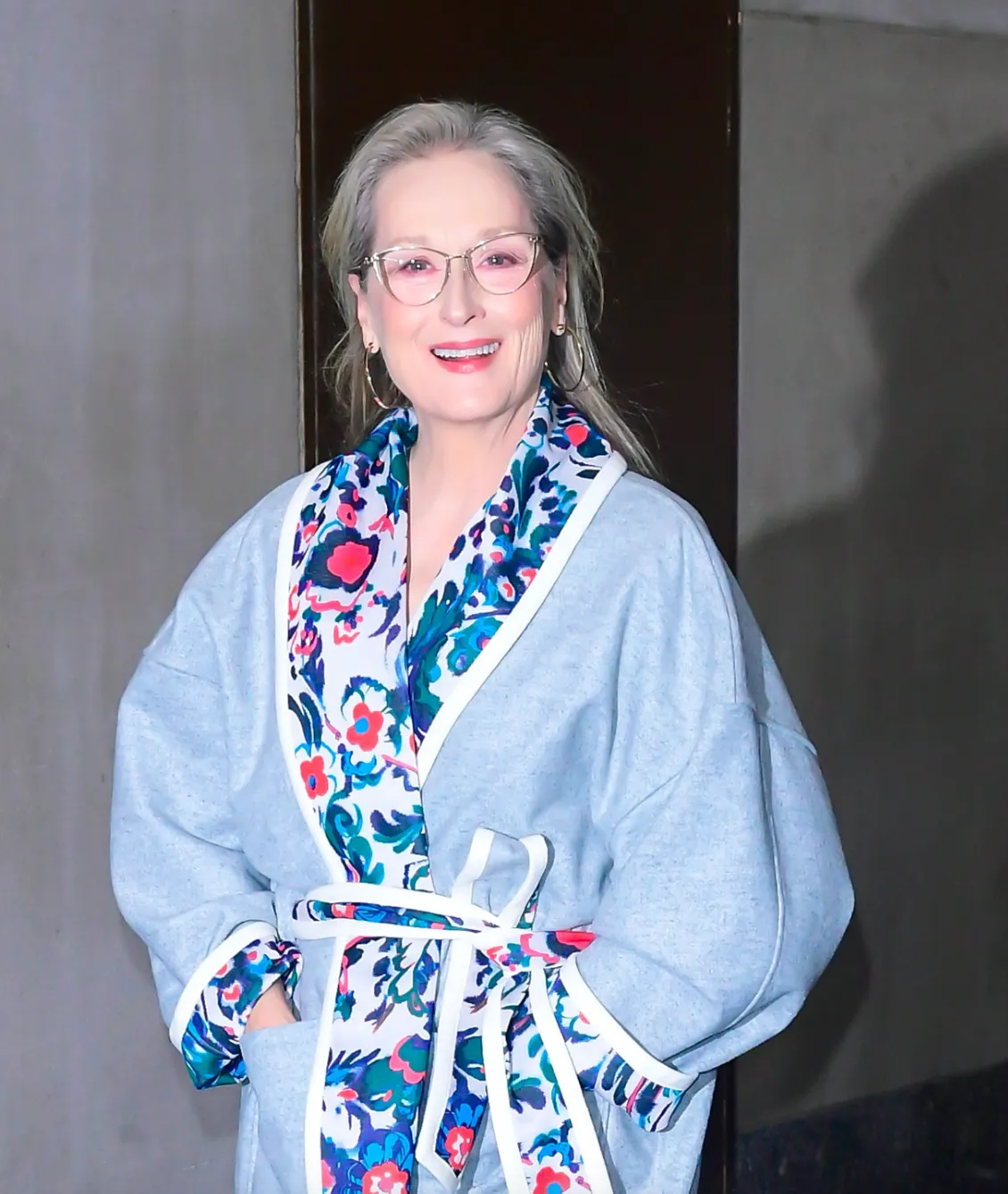 Мерил Стрип не стесняется седины Мерил Стрип не стесняется седины