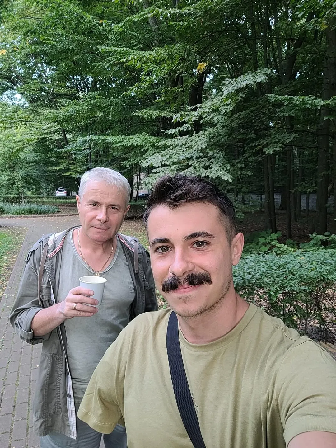 Костянтин Грубич і його син Ярослав Костянтин Грубич і його син Ярослав