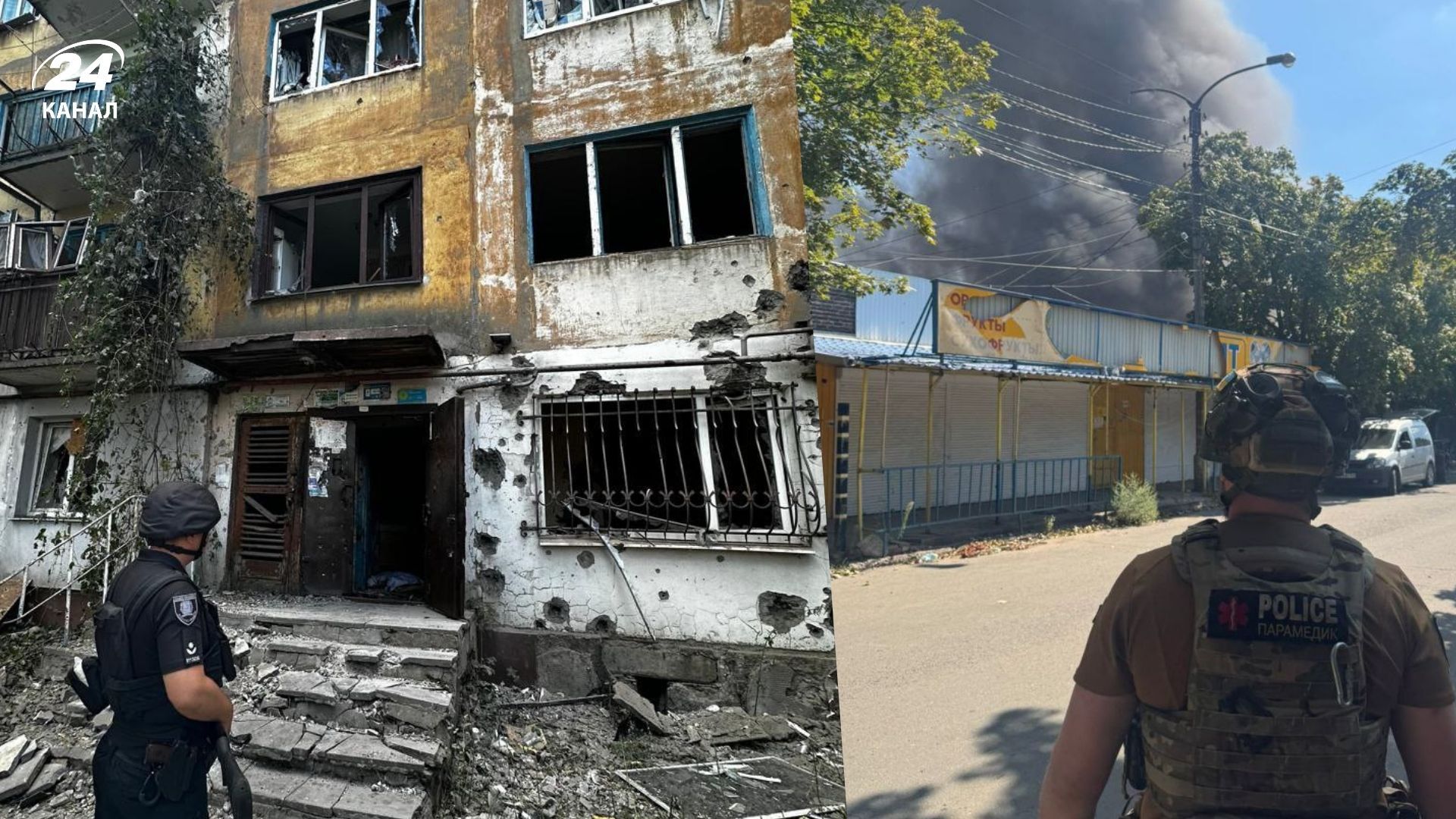 Росіяни вдарили по ринку в Костянтинівці - 24 Канал Росіяни вдарили по ринку в Костянтинівці - 24 Канал