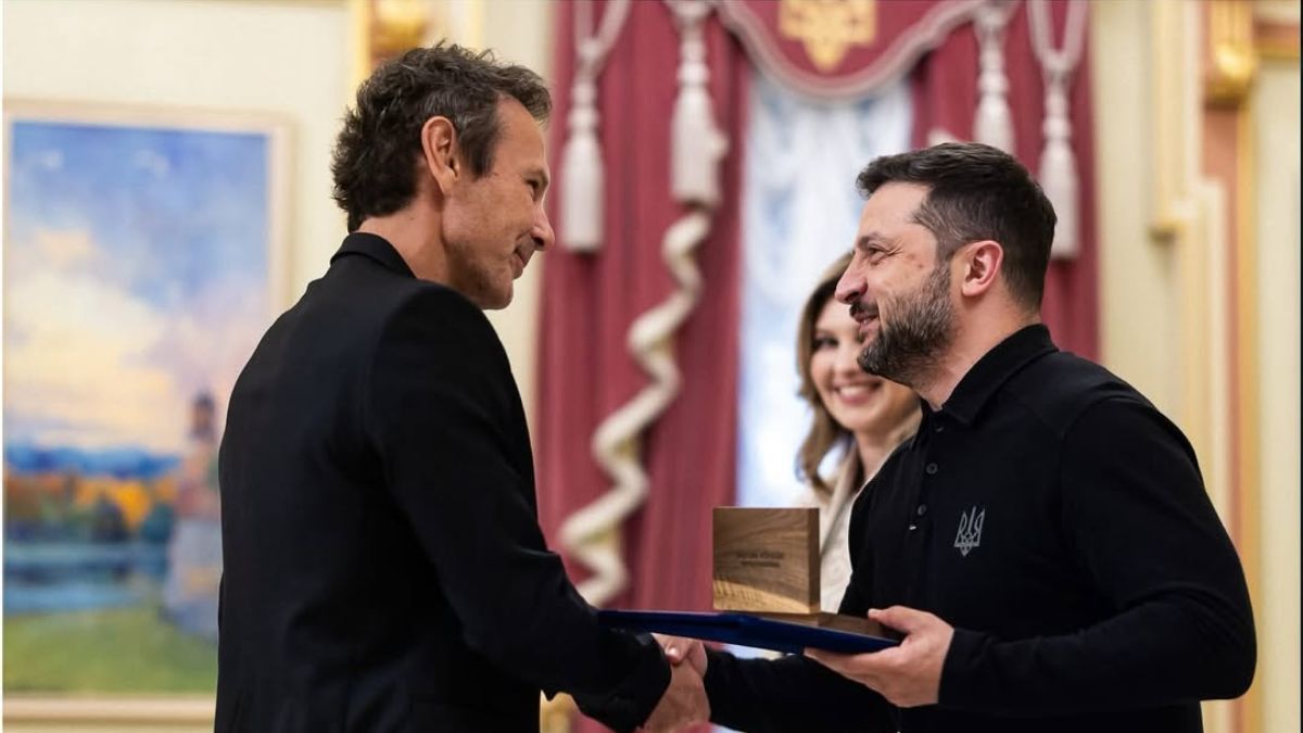 Святослав Вакарчук и Владимир Зеленский