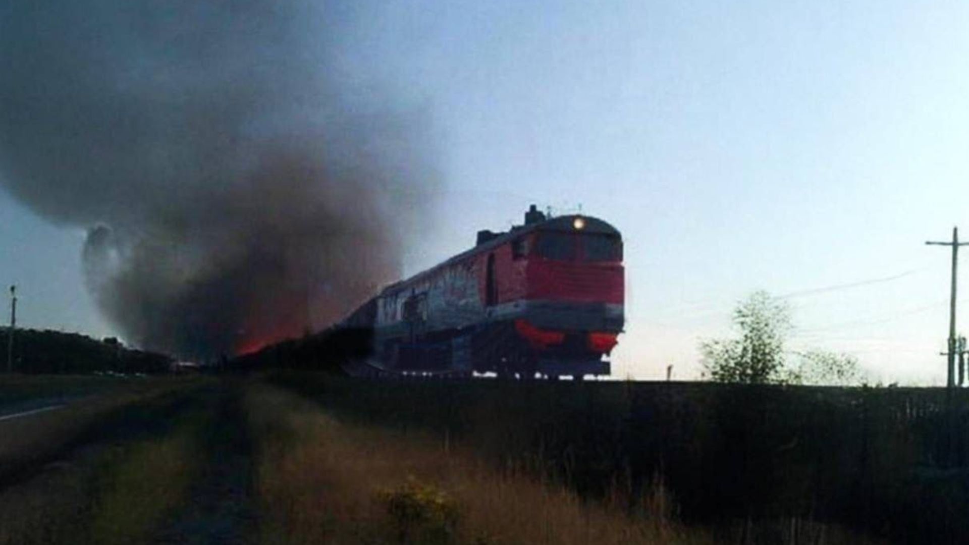 ССО поразили подвижной состав ГСМ оккупантов в Крыму ССО поразили подвижной состав ГСМ оккупантов в Крыму