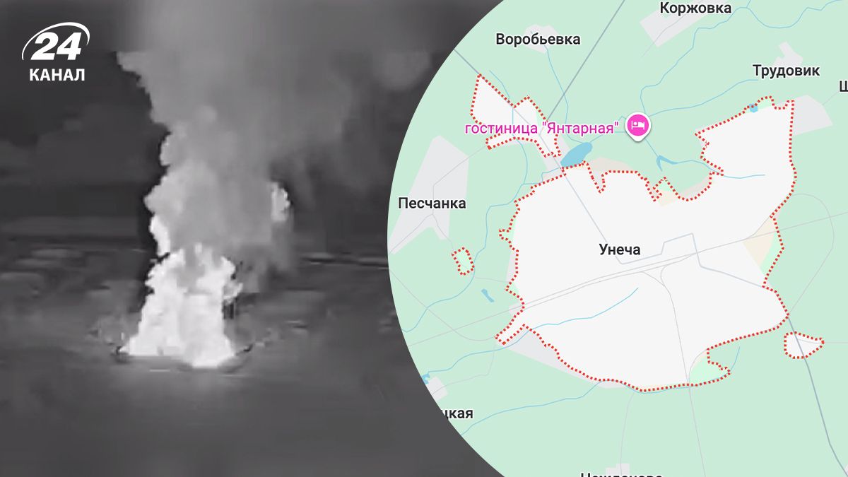 Где расположена нефтеперекачивающая станция Унеча