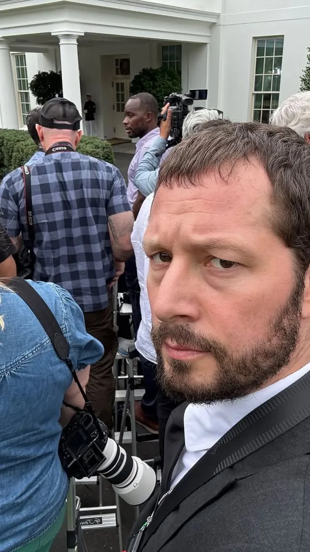 Мстислав Чернов на зустрічі Зеленського і Трампа Мстислав Чернов на зустрічі Зеленського і Трампа