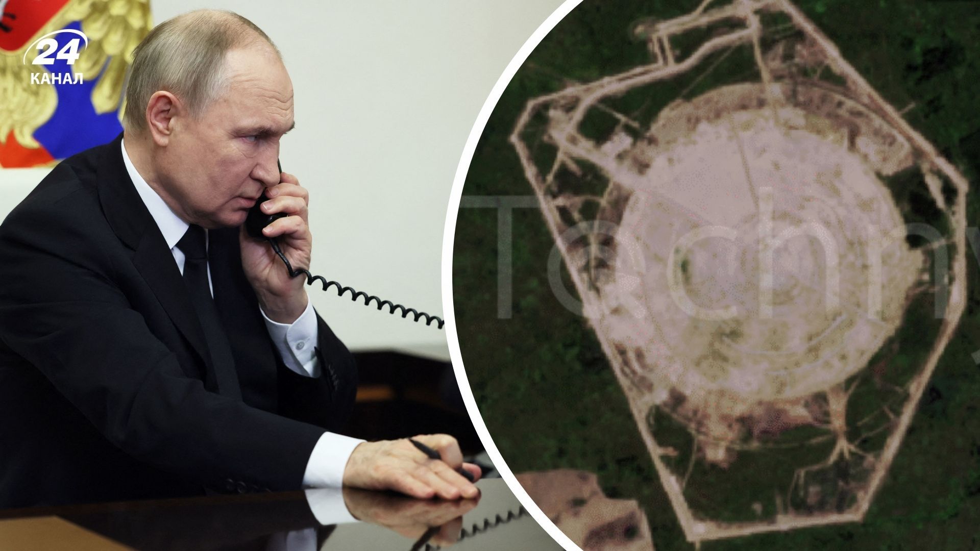 Росія будує кругову антенну решітку в Калінінградській області Росія будує кругову антенну решітку в Калінінградській області