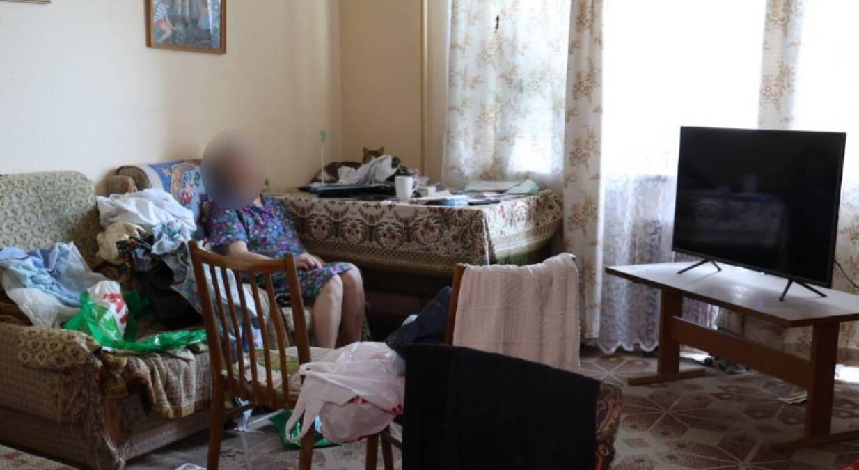 Напад на мати військового на Харківщині Напад на мати військового на Харківщині