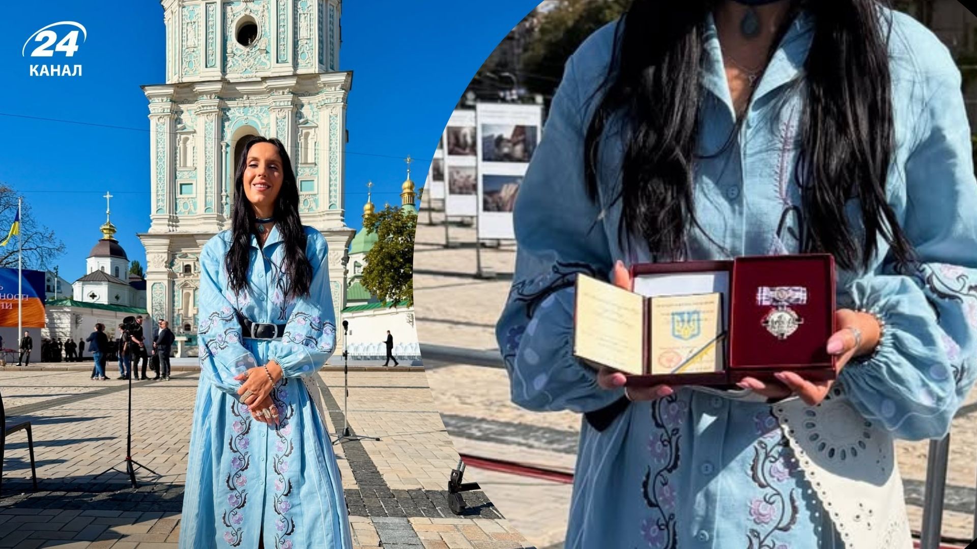 Джамала получила орден княгини Ольги III степени Джамала получила орден княгини Ольги III степени