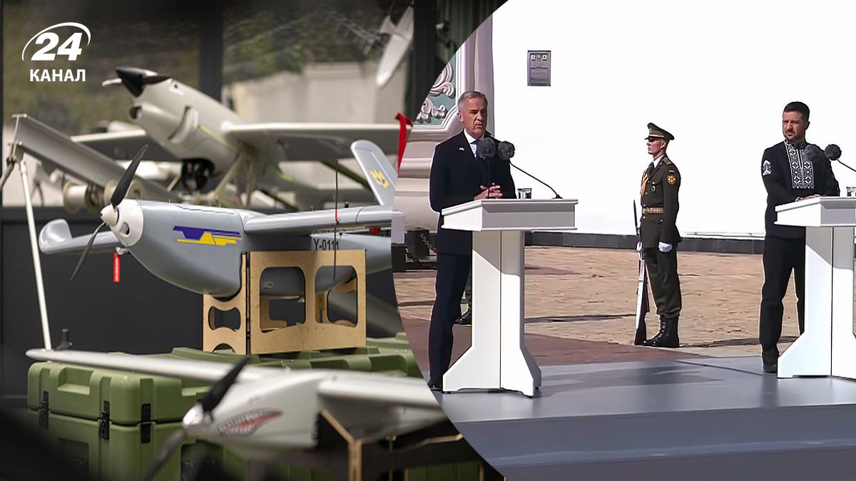 Прем'єр-міністр Канади Карні, президент України Зеленський в Києві Прем'єр-міністр Канади Карні, президент України Зеленський в Києві