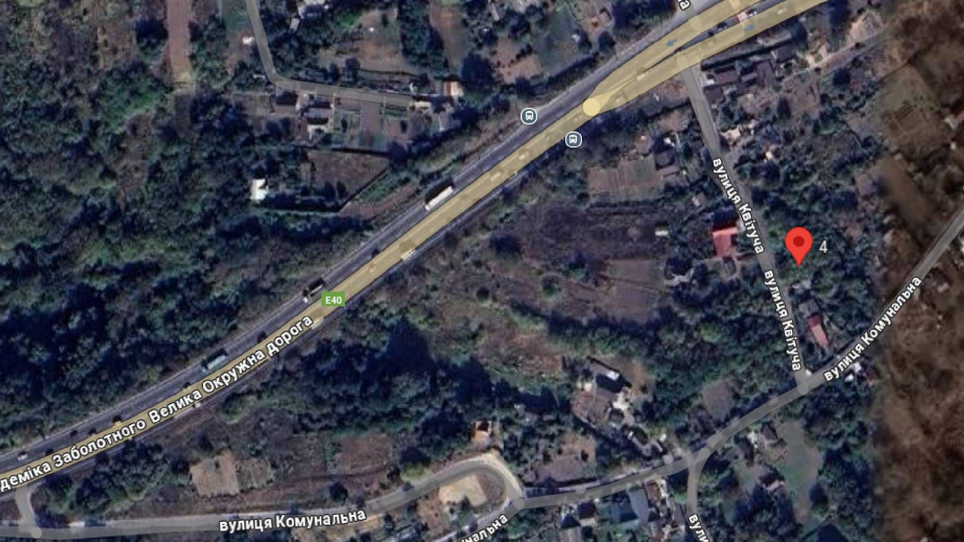 У столиці у приватній власності перебував будинок, якого не існує