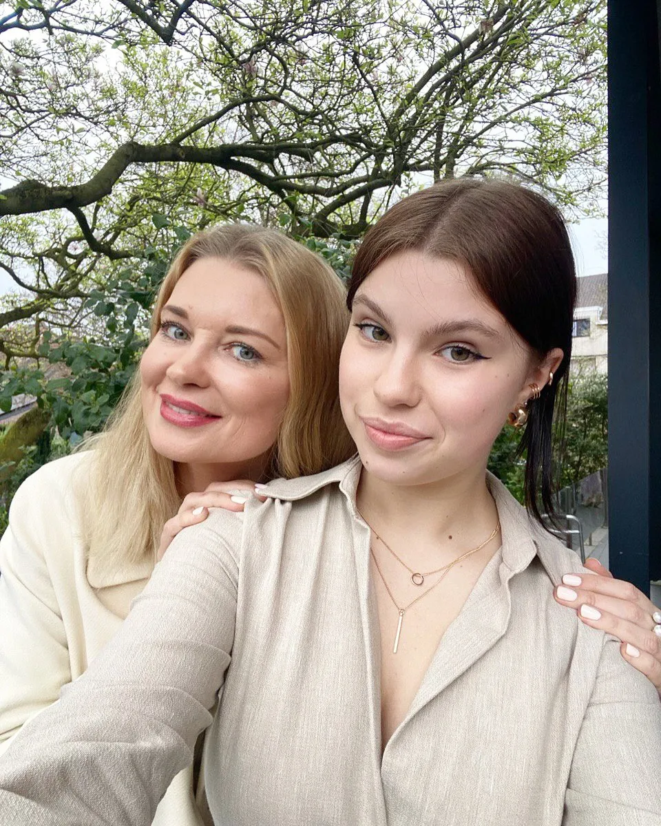 Лидия Таран с дочерью Лидия Таран с дочерью