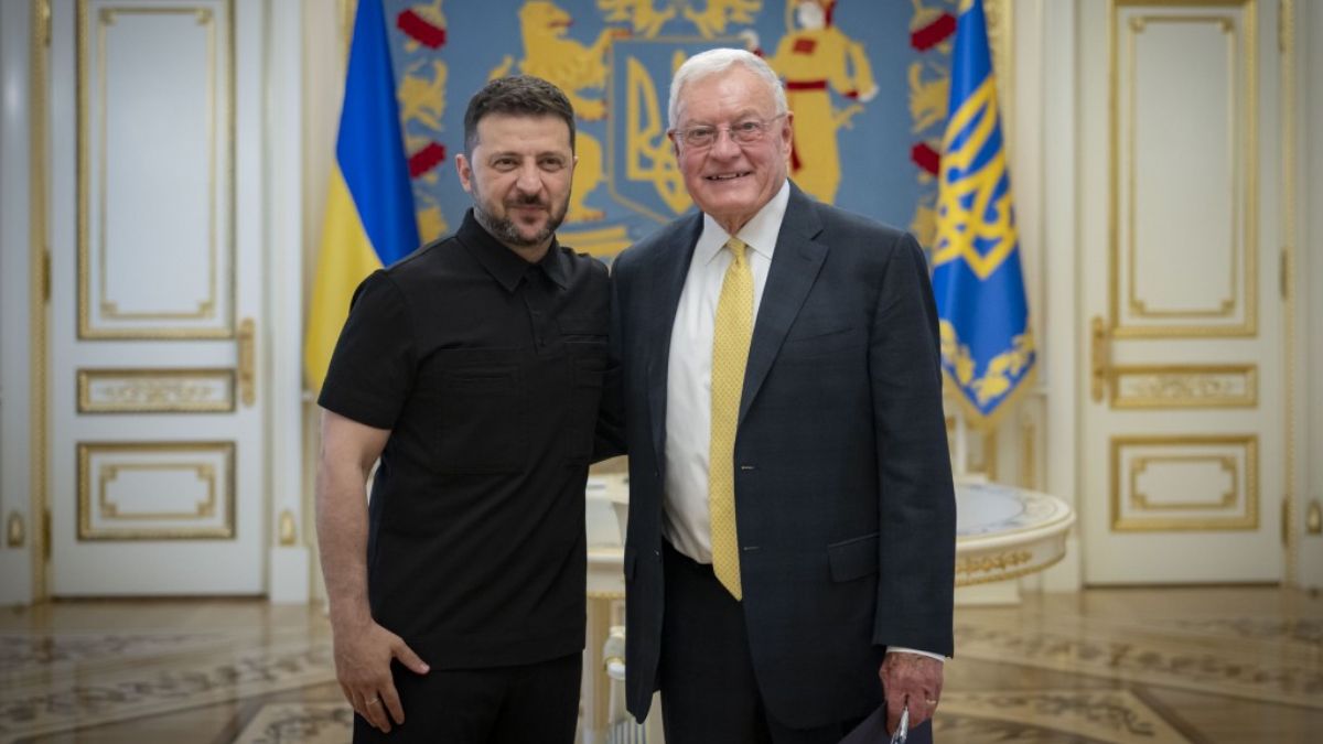 Встреча Зеленского с Келлогом Встреча Зеленского с Келлогом