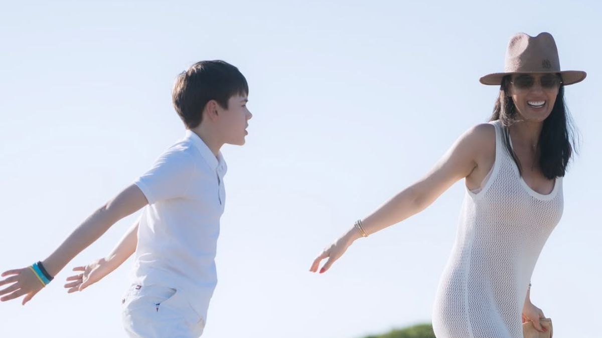 Маша Єфросиніна з сином Маша Єфросиніна з сином