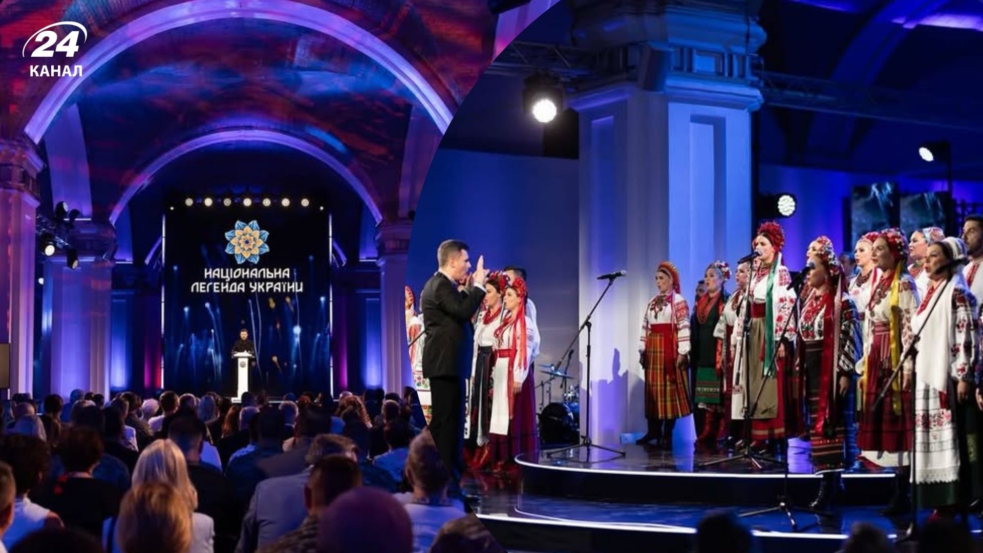 Хор імені Г.Г. Верьовки на концерті "Національна легенда України" Хор імені Г.Г. Верьовки на концерті "Національна легенда України"