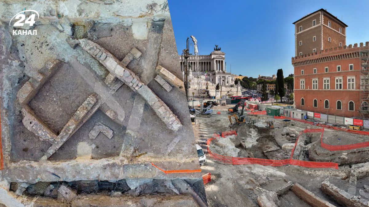 В Риме во время строительства метро раскопали древние дома