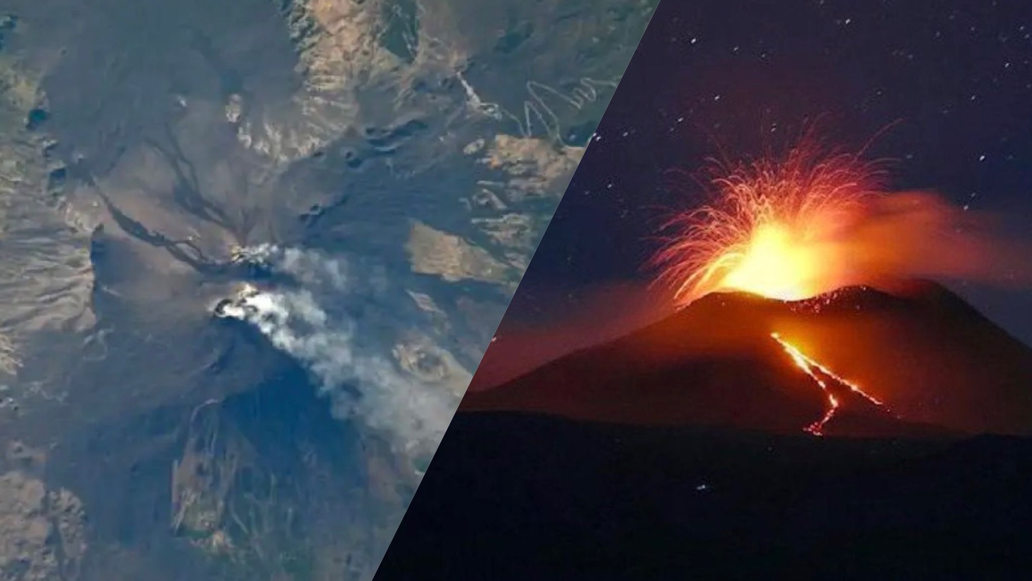 На острове Сицилия произошло новое извержение вулкана Этна