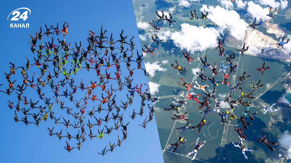 Парашютисты из Чикаго побили мировой рекорд