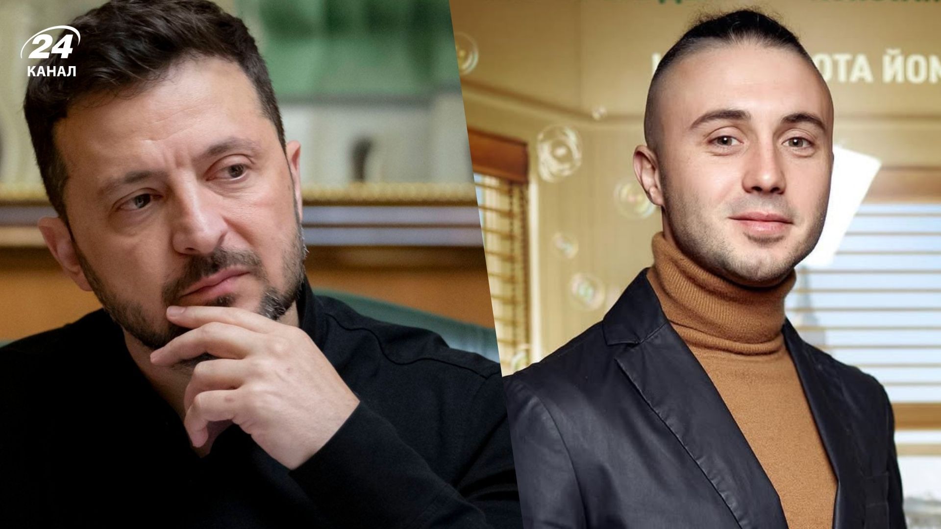 Володимир Зеленський і Тарас Тополя 