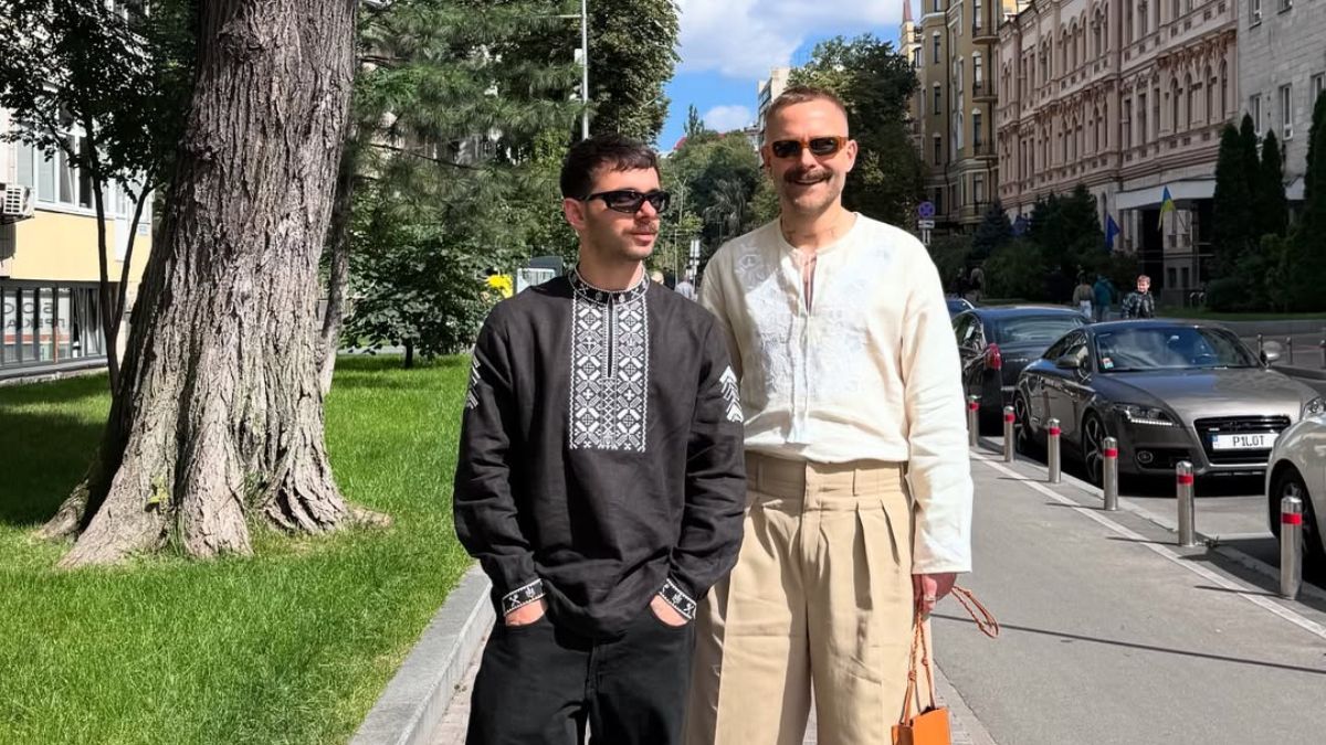 Владимир Завадюк с бойфрендом Владимир Завадюк с бойфрендом