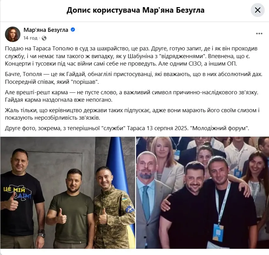 Мар'яна Безугла