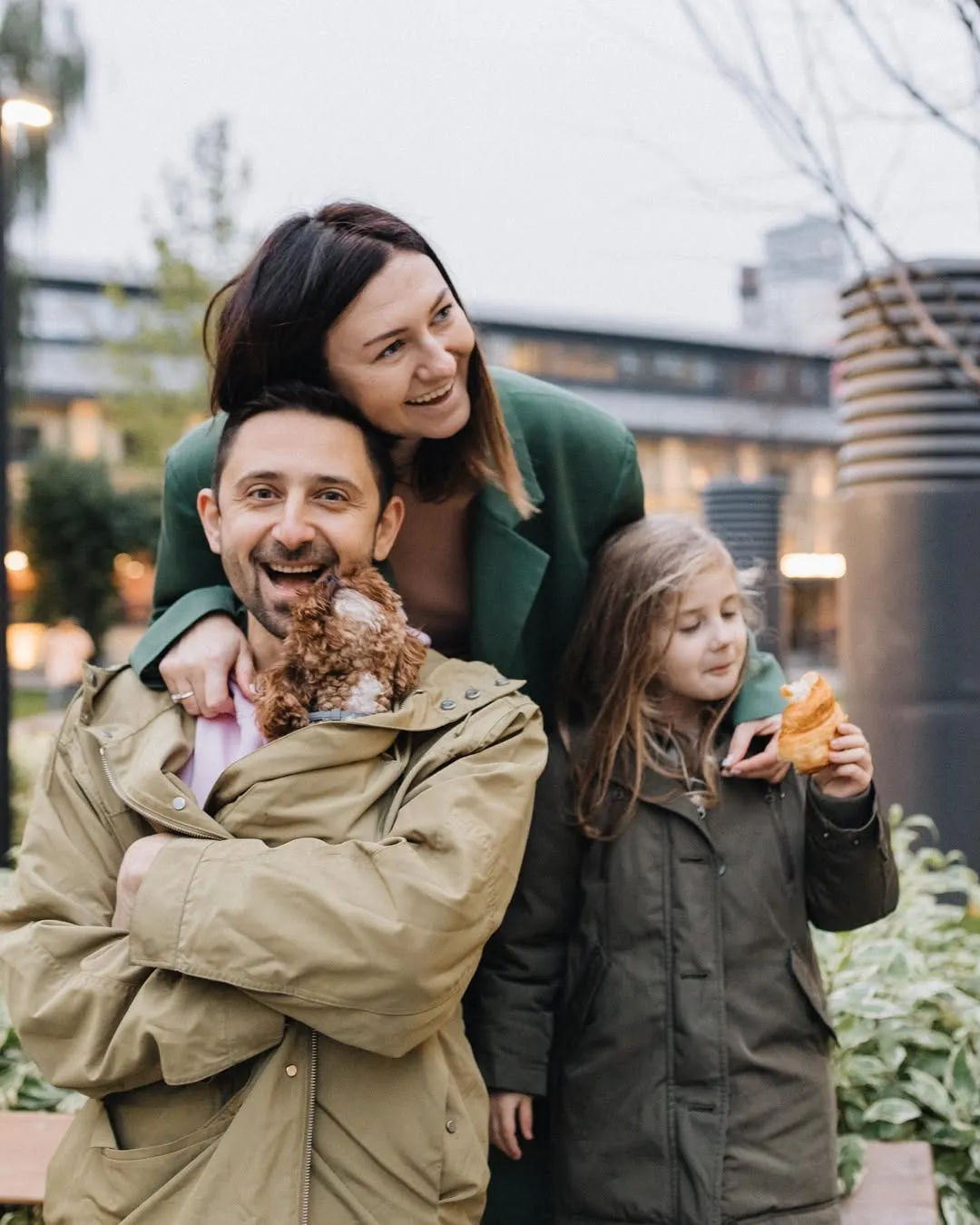 Андрей Шабанов с семьей