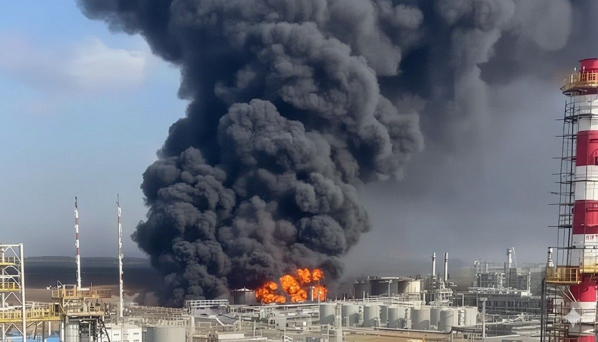 Удари по НПЗ мають значний вплив на російську економіку Удари по НПЗ мають значний вплив на російську економіку