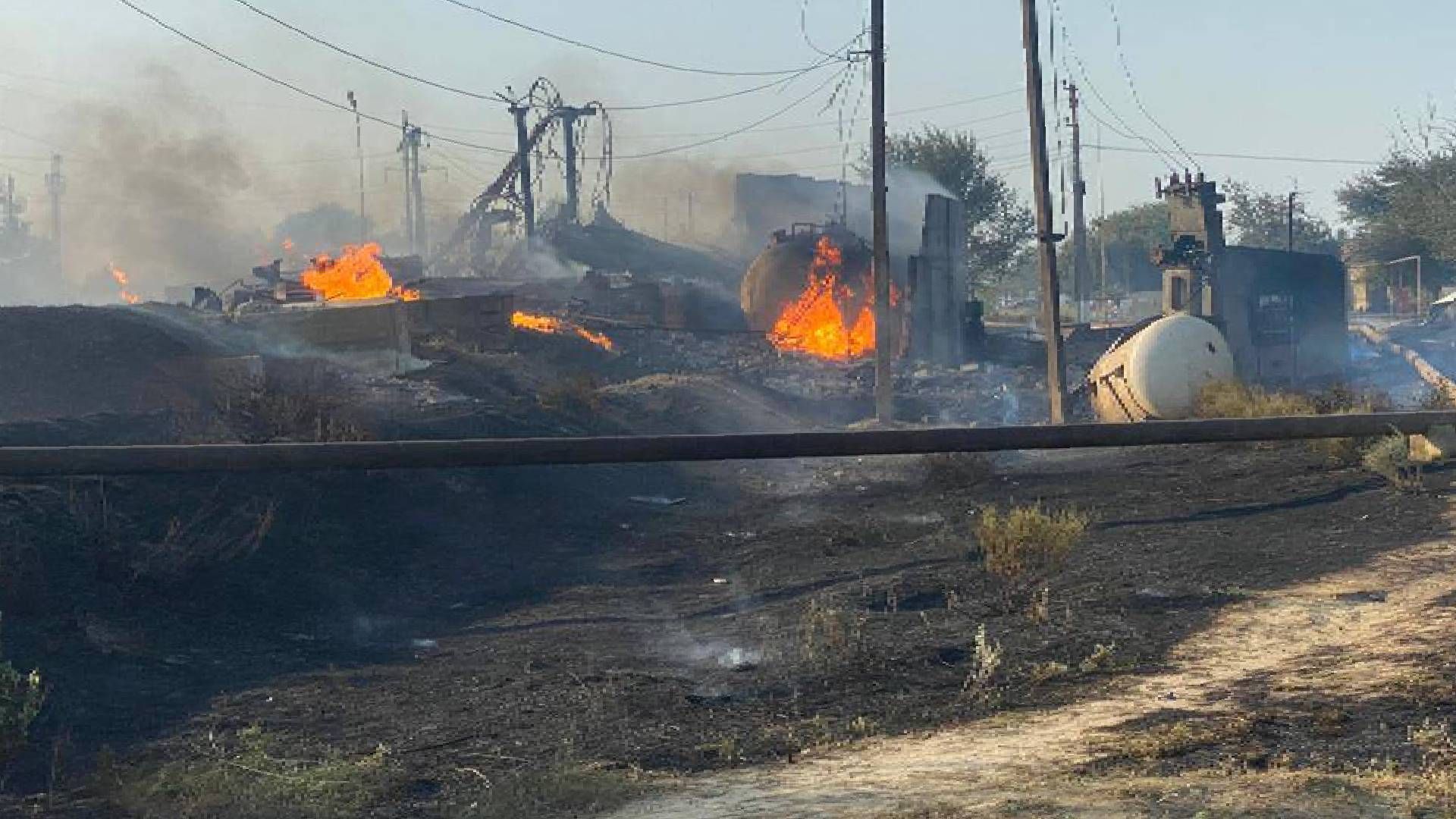 У Дагестані вибухнула заправка У Дагестані вибухнула заправка
