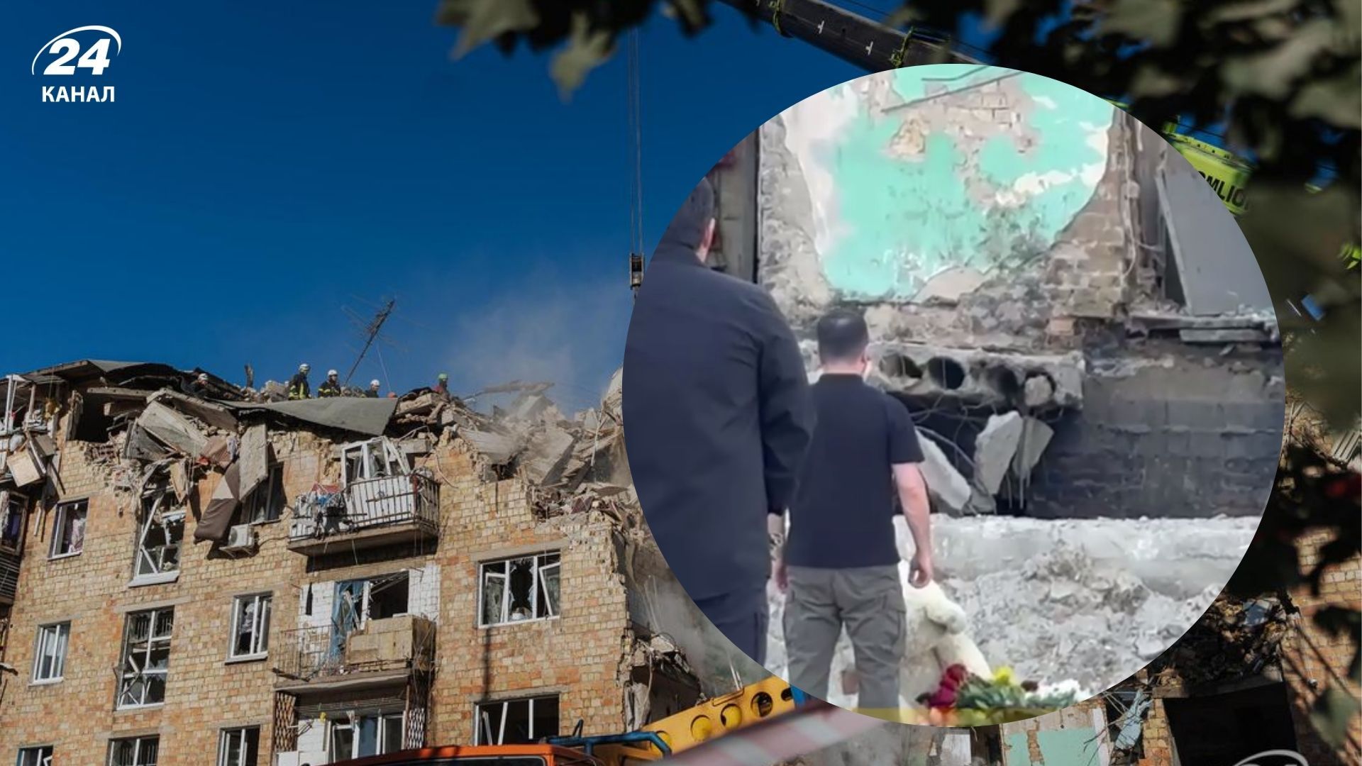 Зеленський відвідав місце російської атаки 28 серпня