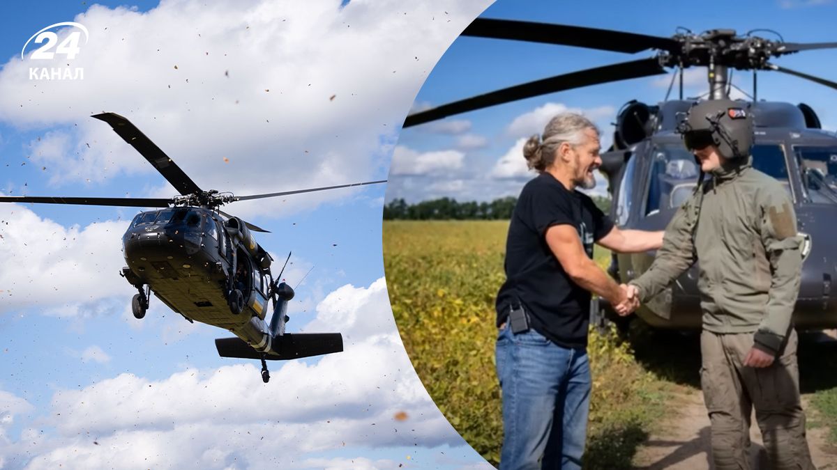 Україна отримала вертоліт Black Hawk Україна отримала вертоліт Black Hawk