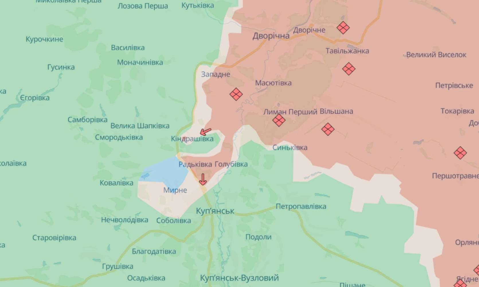 Мирное в Харьковской области освободили Мирное в Харьковской области освободили