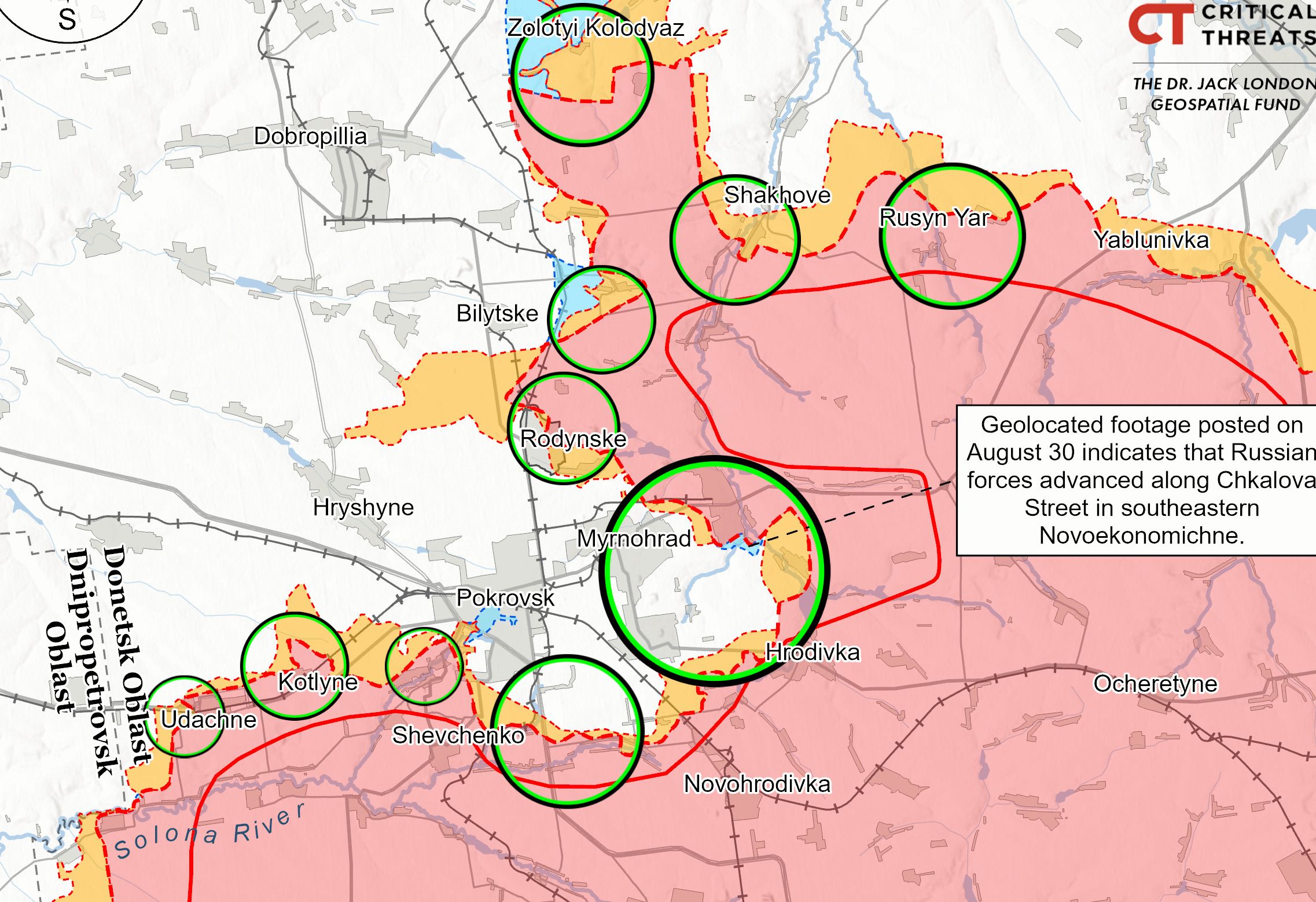 Карты фронта от ISW на 31 августа 2025 - есть продвижение у обеих сторон - 24 Канал