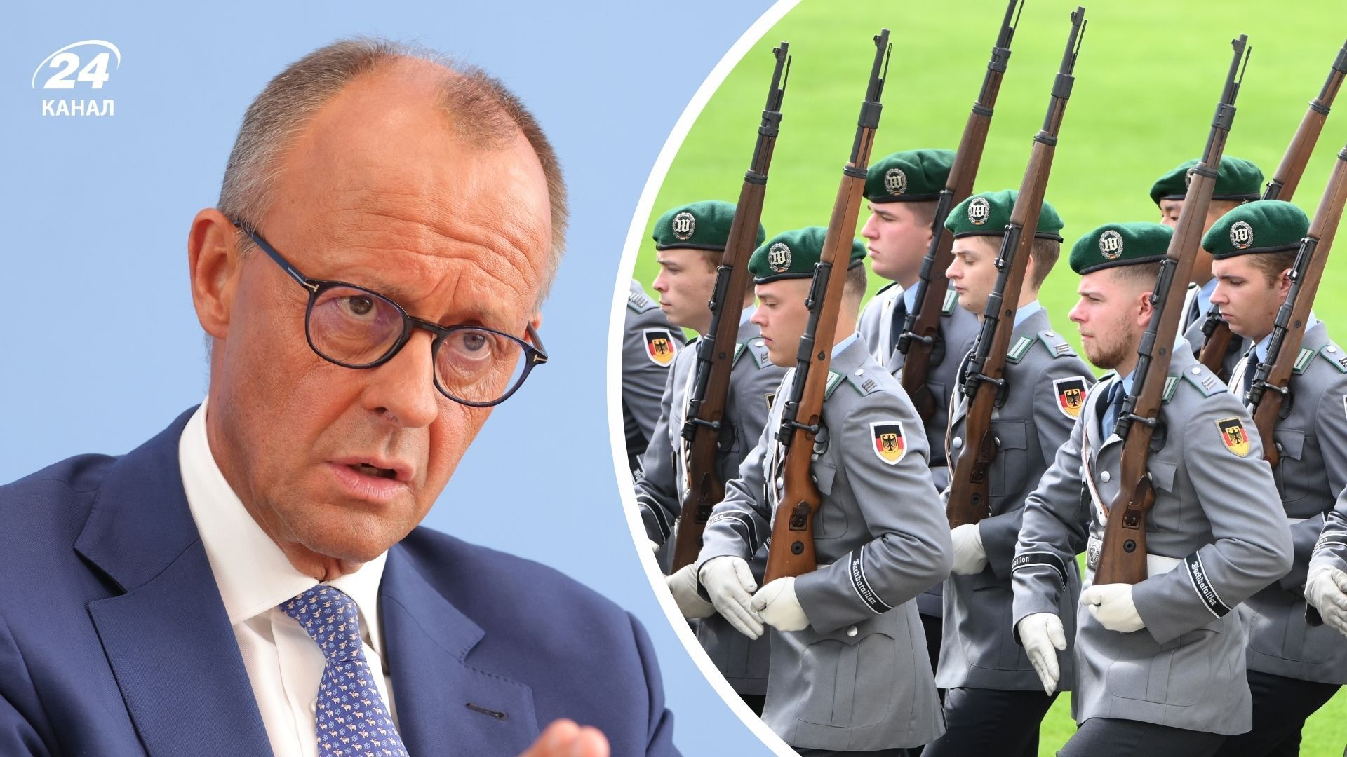 Мерц о военной службе в Германии Мерц о военной службе в Германии