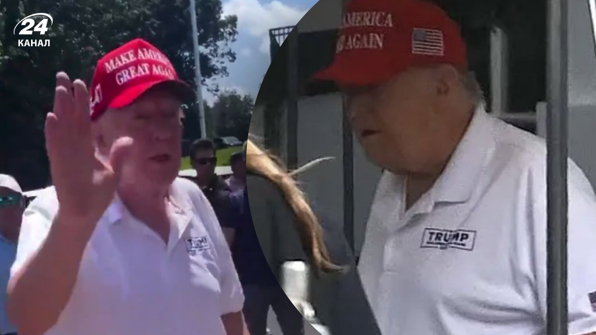 Фото з Трампом, які з'явилися у мережі після його зникнення Фото з Трампом, які з'явилися у мережі після його зникнення