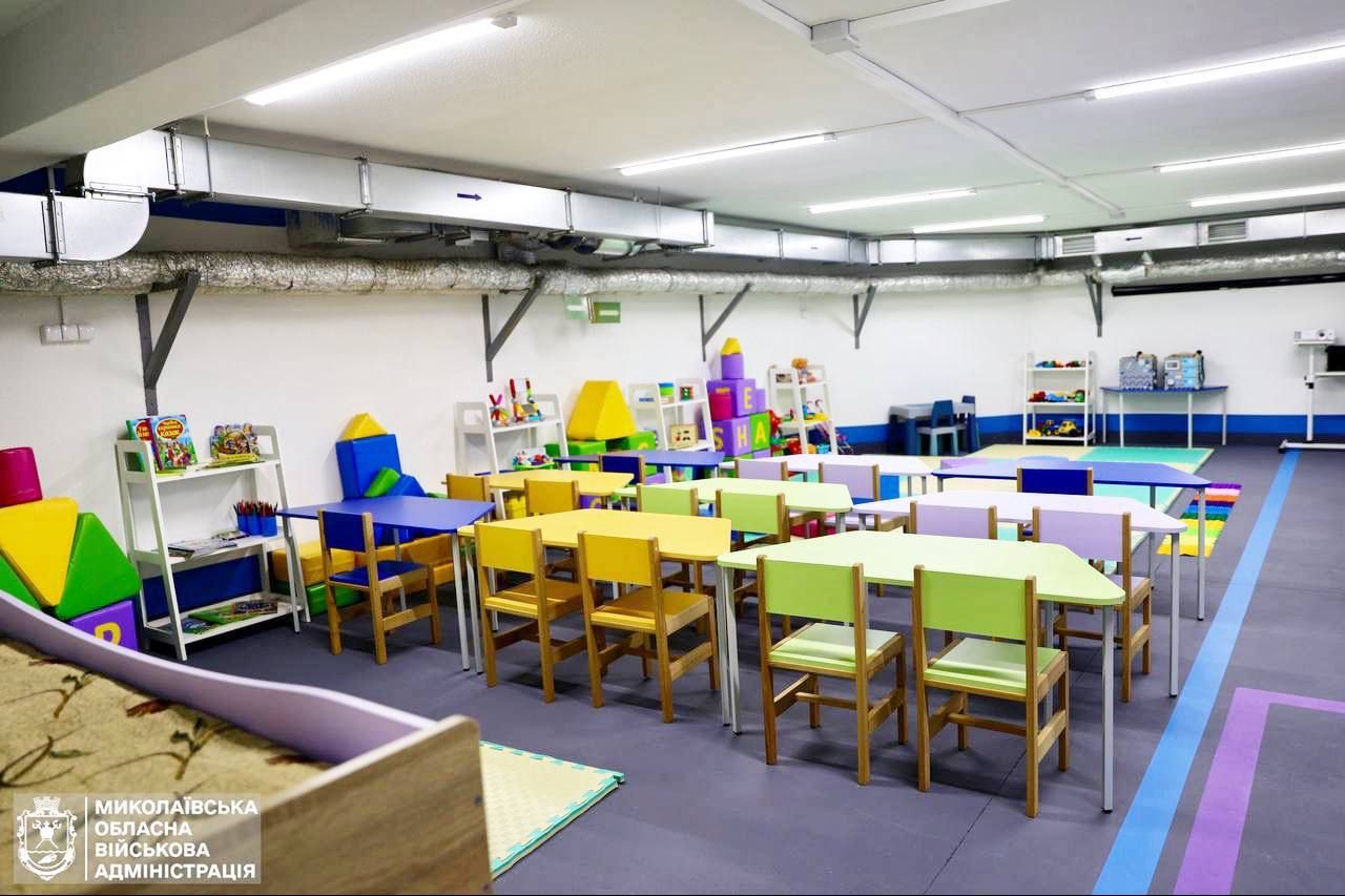 Підземні школи в Україні - в Миколаєві відкрили найбільшу школу-садок 