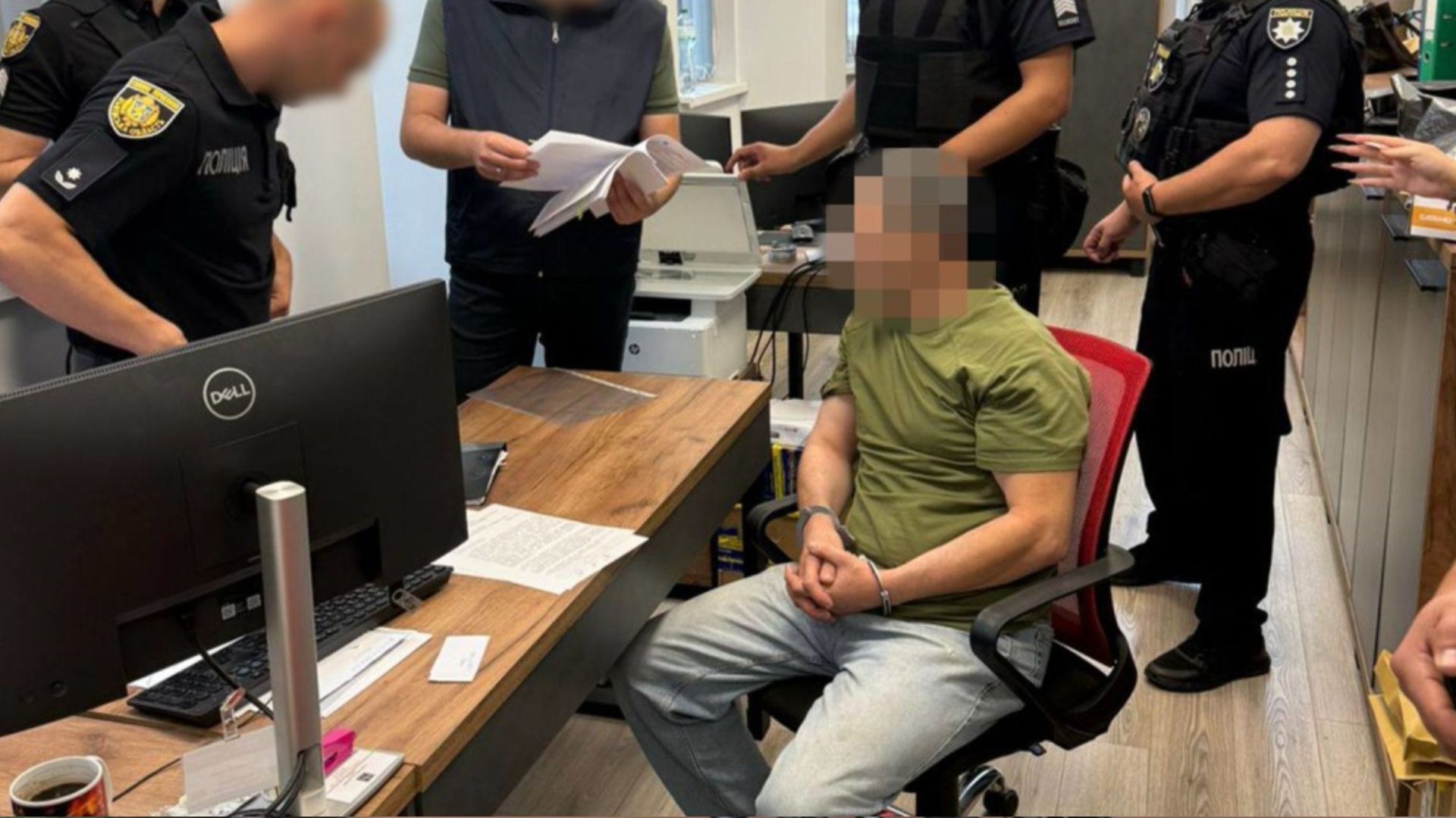 Полиция задержала подозреваемого