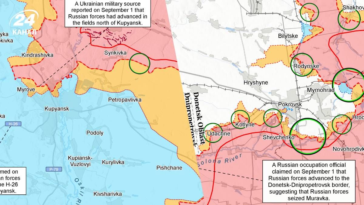 Карти бойових дій від ISW Карти бойових дій від ISW