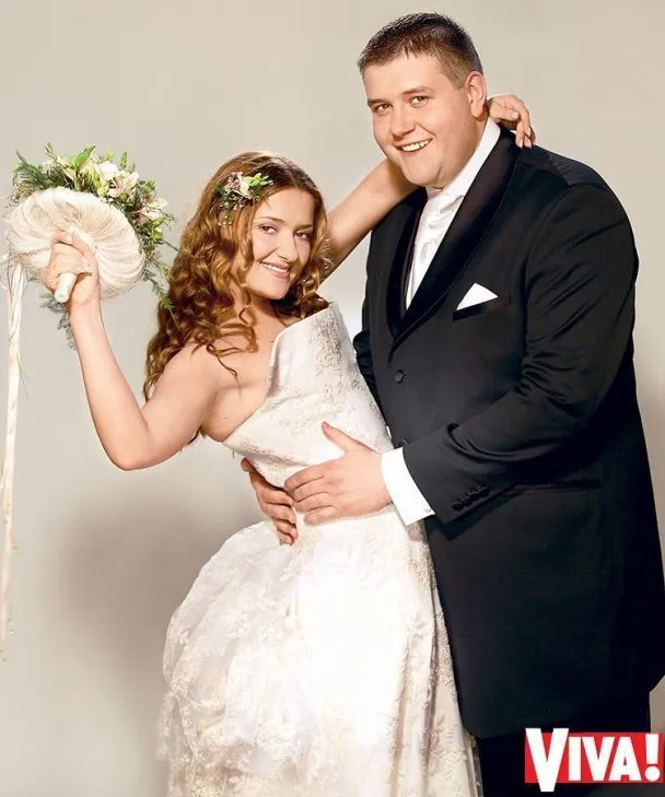 Свадебное фото Натальи Могилевской и Дмитрия Свадебное фото Натальи Могилевской и Дмитрия