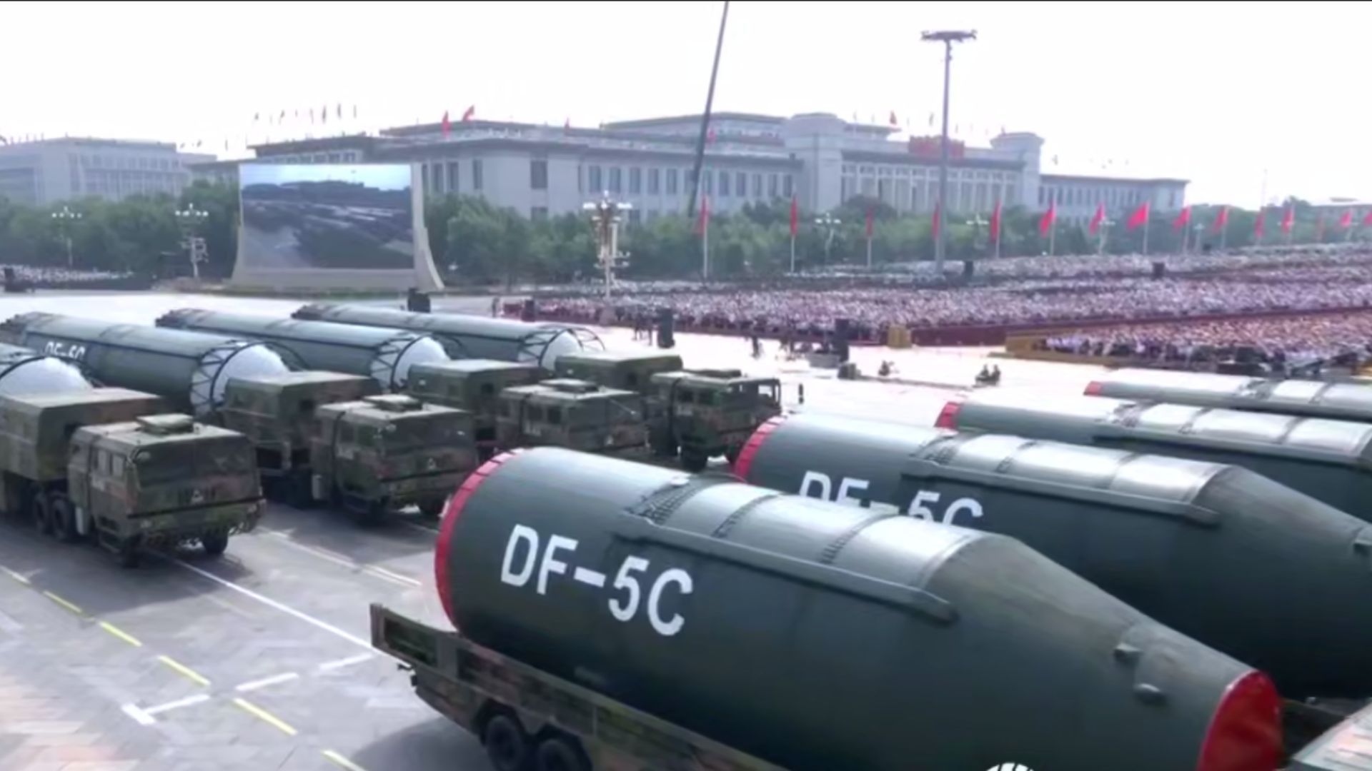 На параде в Китае впервые представили межконтинентальную баллистику DF-61 - Геополитика На параде в Китае впервые представили межконтинентальную баллистику DF-61 - Геополитика