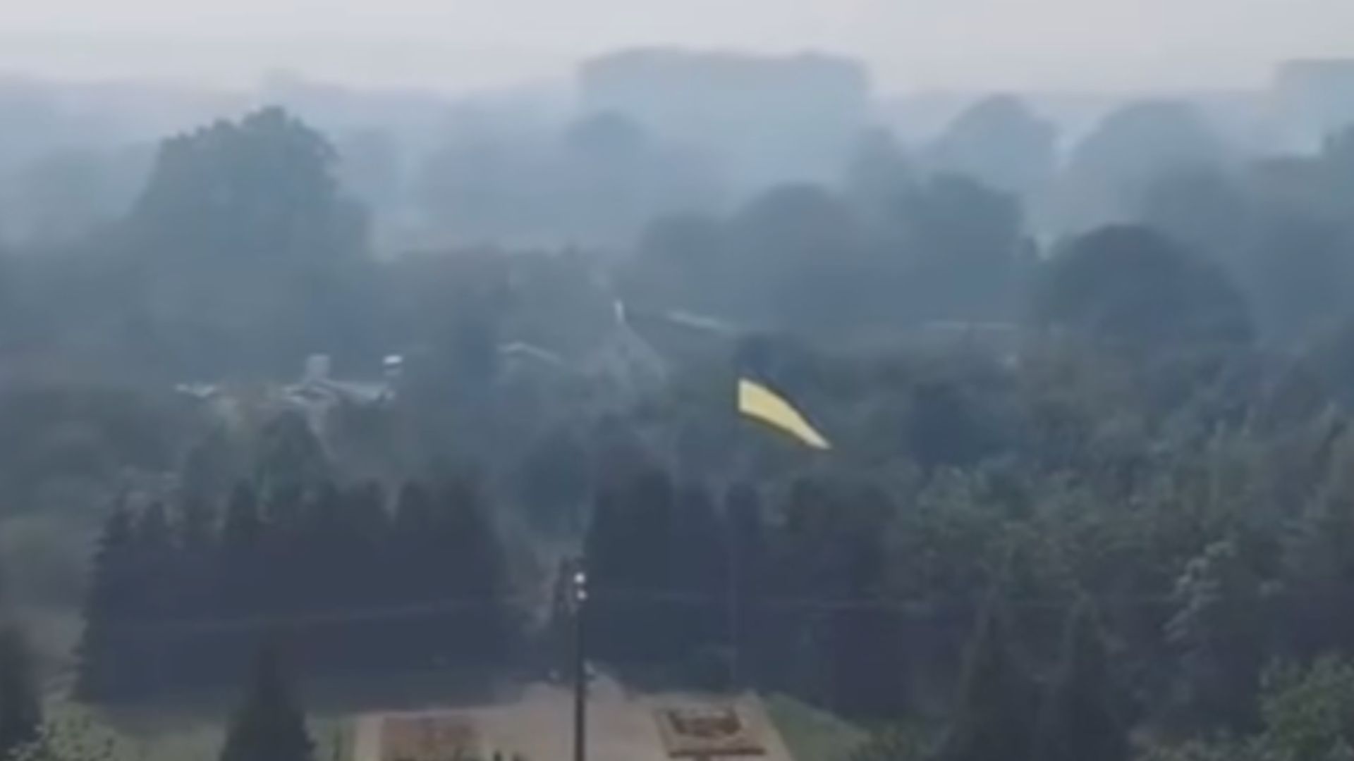 Калуш накрыло облако дыма