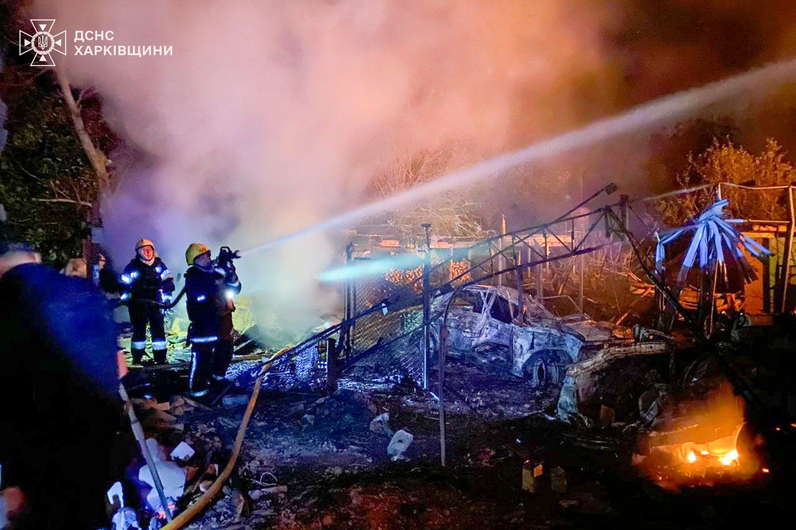 Удар по Харківщині 4.09.2025 - є постраждалі, горіли будинки та підприємства - 24 Канал